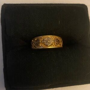 SOLD Harley Davidson 10KT Gold Ring Size 6